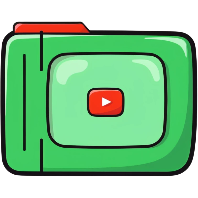 YouTube logo speedy fast version emoji