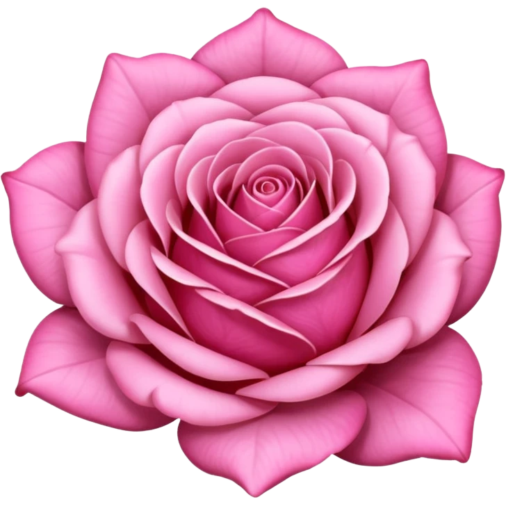pink rose emoji