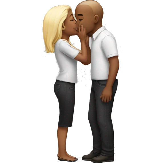 Kissing emoji