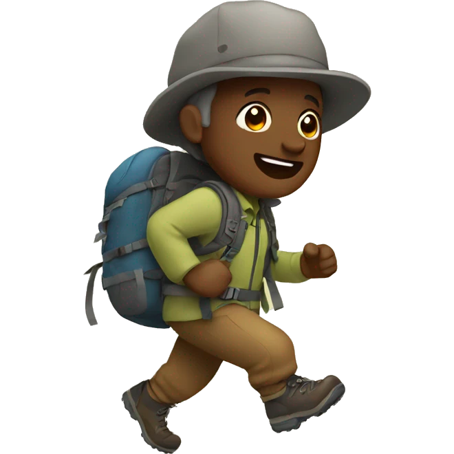 hiking emoji