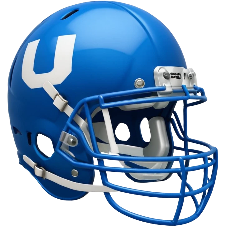 college football player helmets blue emoji