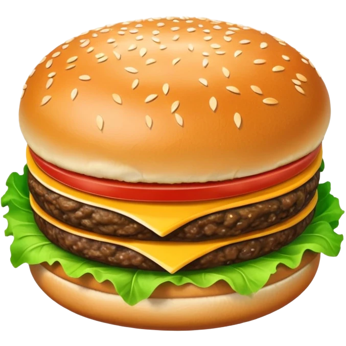 Hamburger emoji
