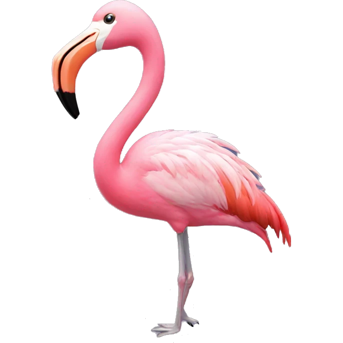 flamingo emoji in hole emoji emoji