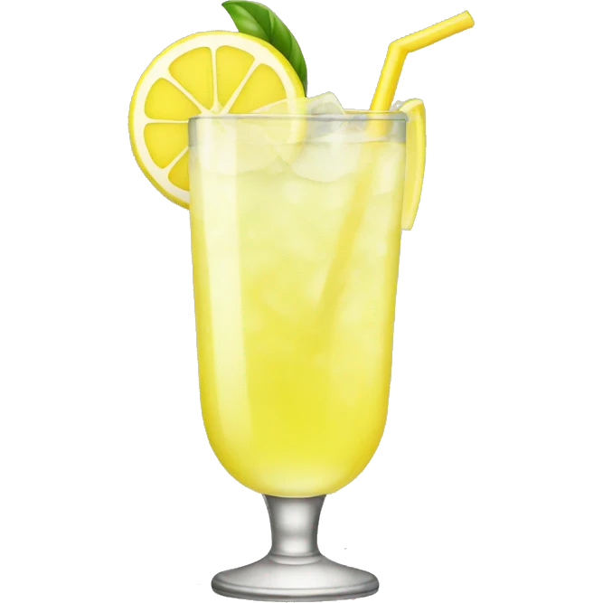 Very Fancy lemonade emoji