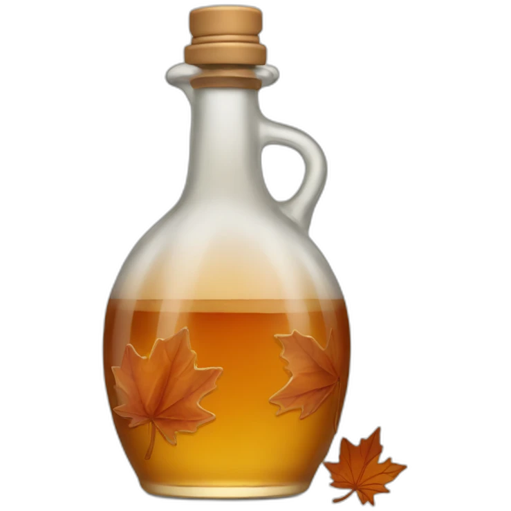 Maple syrup emoji