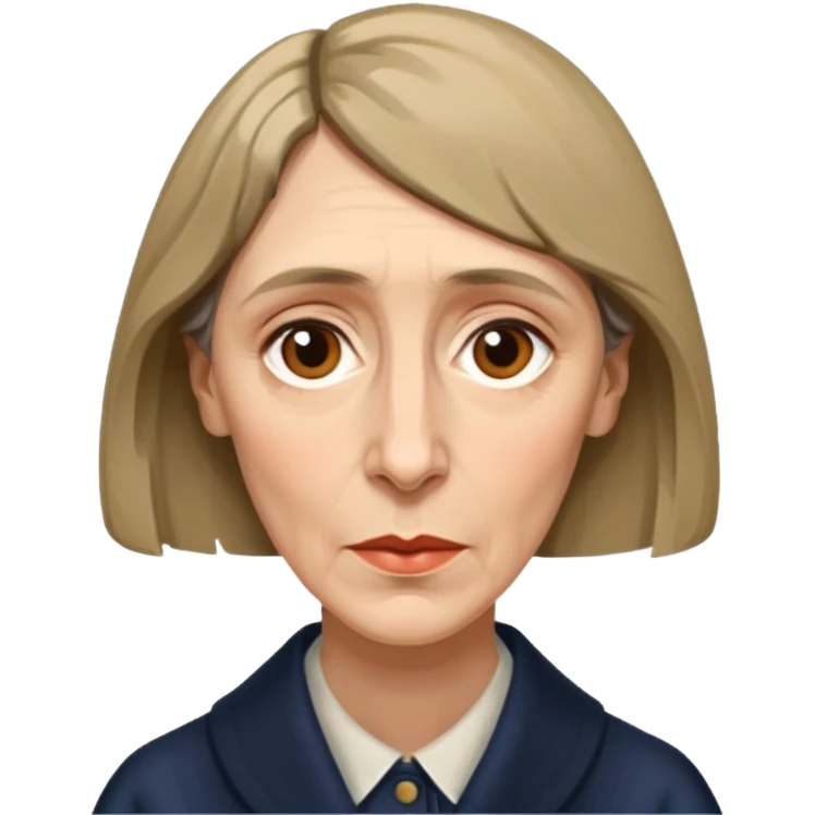 Virgina Woolk emoji