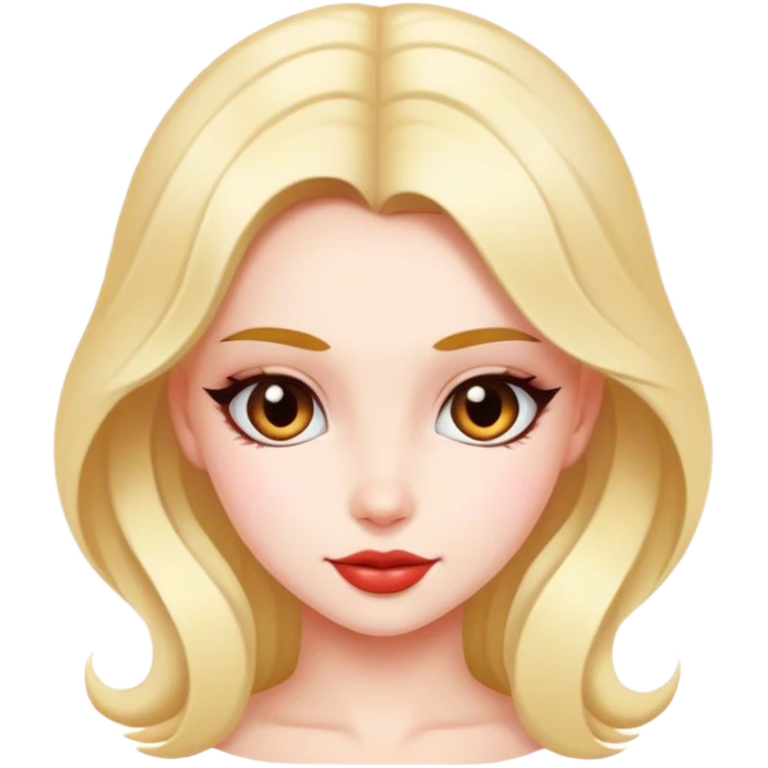 Coquette girl emoji