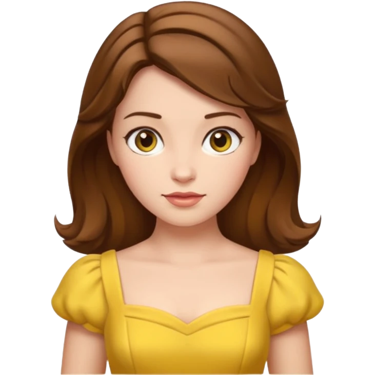 Belle from Beauty and the Beast Movie emoji