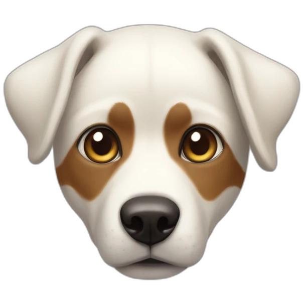 Chien hyène emoji