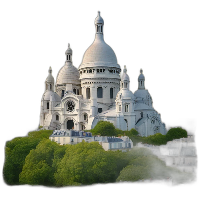 sacré coeur montmartre emoji