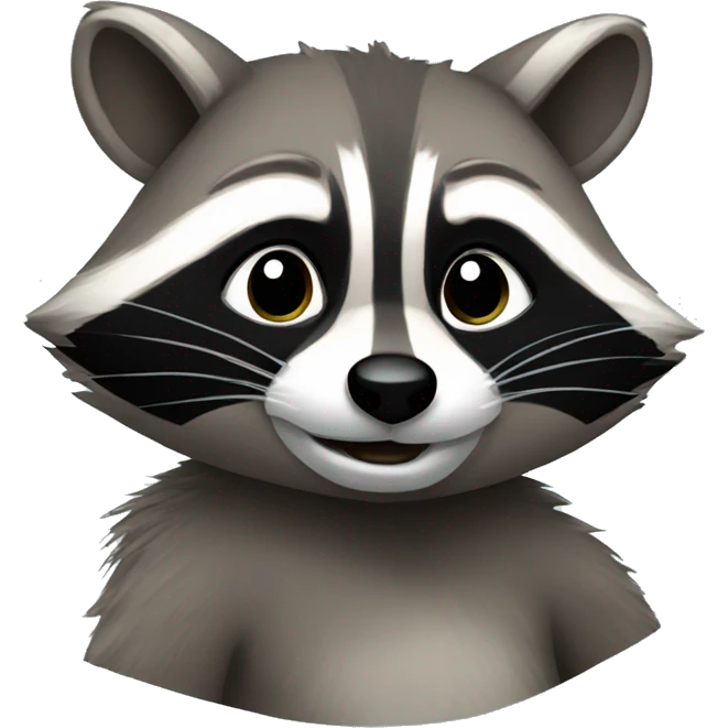 Raccoon emoji