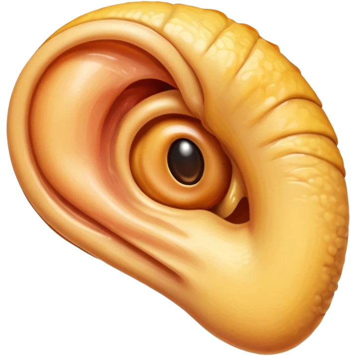 Gross ear emoji