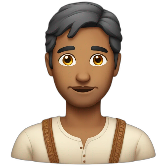 Indian man emoji