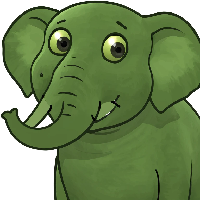 Elephant emoji