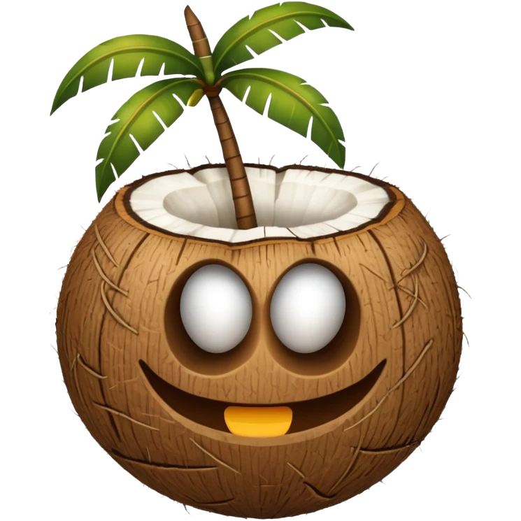 Big coconat emoji