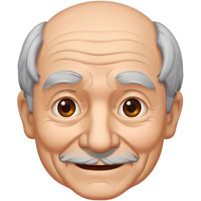 Naughty old man emoji