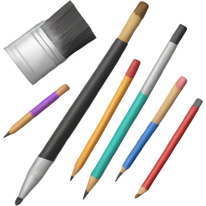art supply emoji