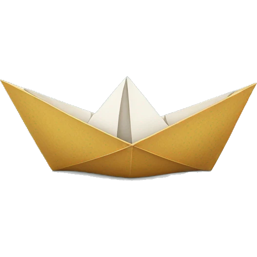 paper boat emoji