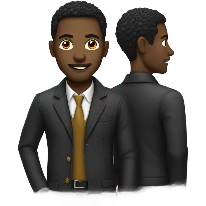Gay black guy  emoji
