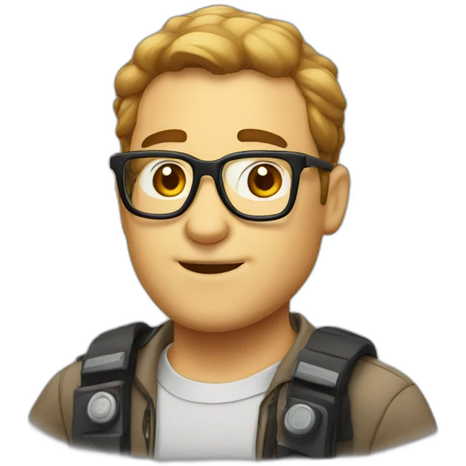 Foca nerd emoji