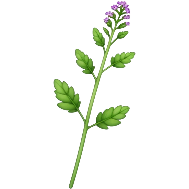 verbena stem, single emoji