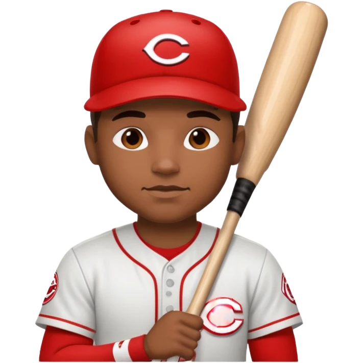 Cincinnati reds Baseball player  emoji
