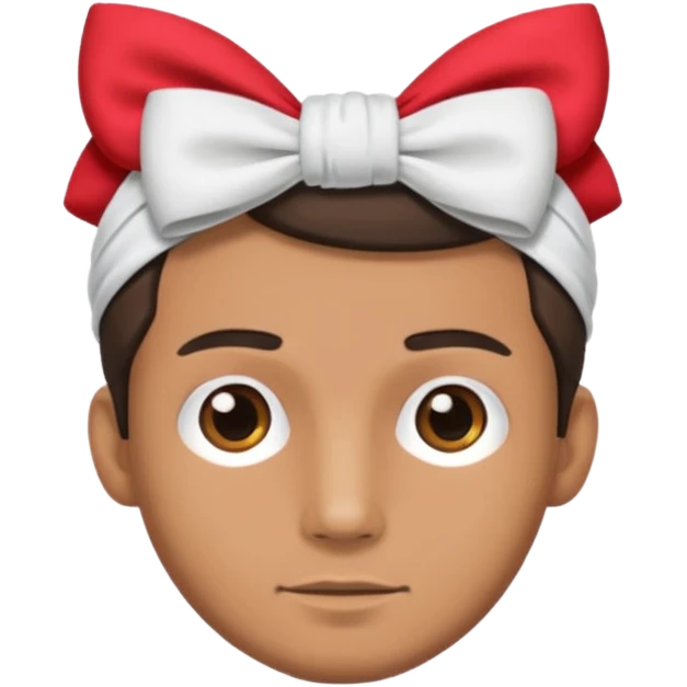 man with head bow  emoji