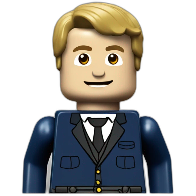 Macron Lego emoji