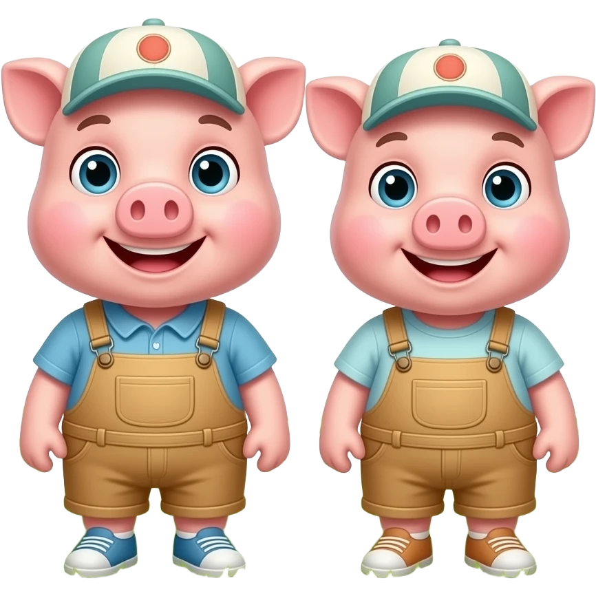 Peppa and george emoji