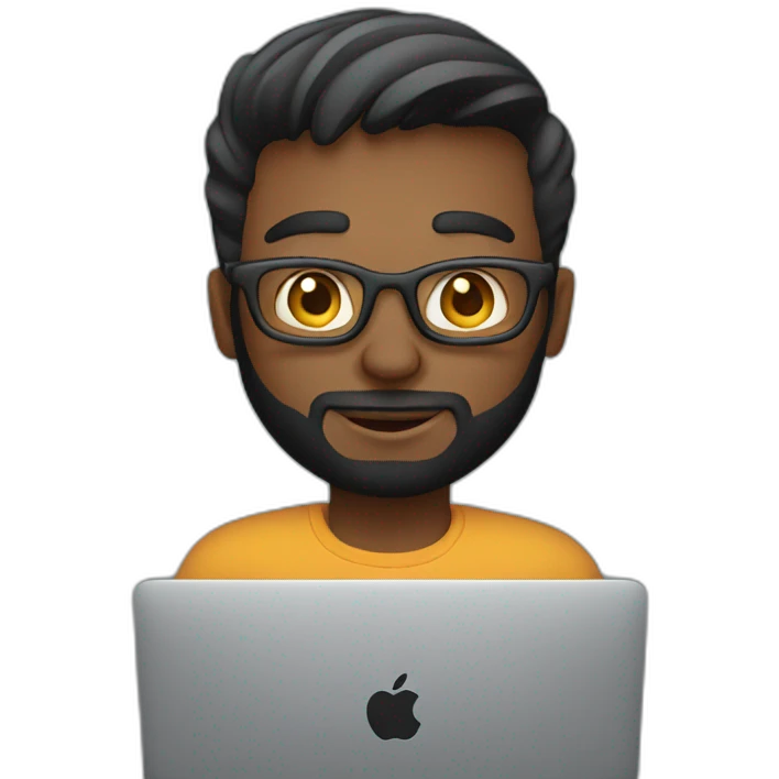ux/ui designer with macbook emoji