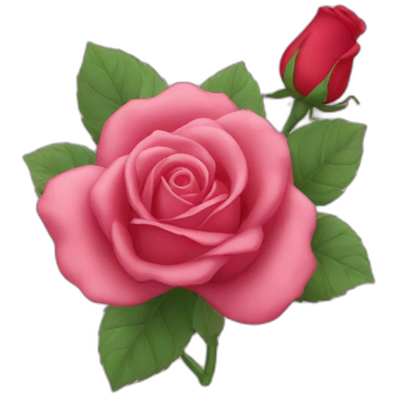 CŒUR ROSE emoji