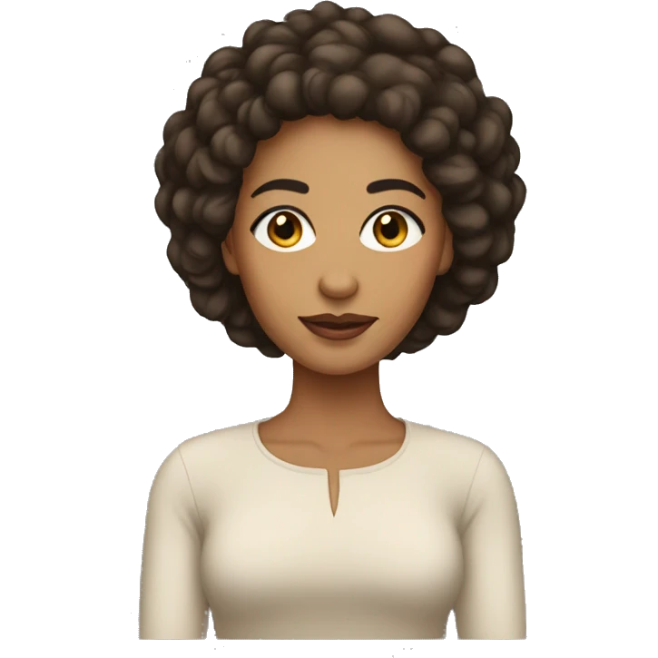 lightskin lady emoji