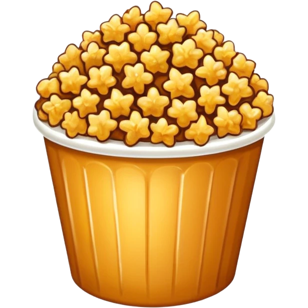 caramel popcorn emoji