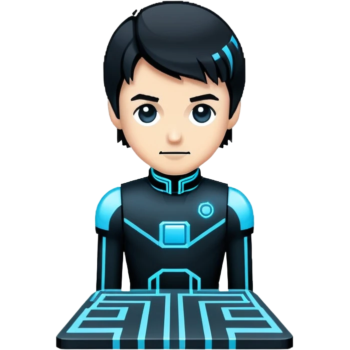 tron pixel art emoji