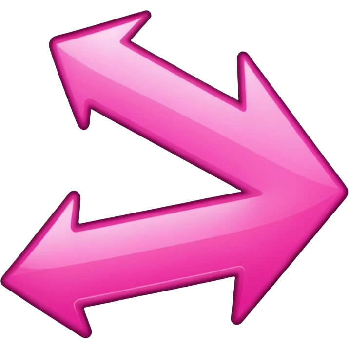 Pink go back arrow  emoji