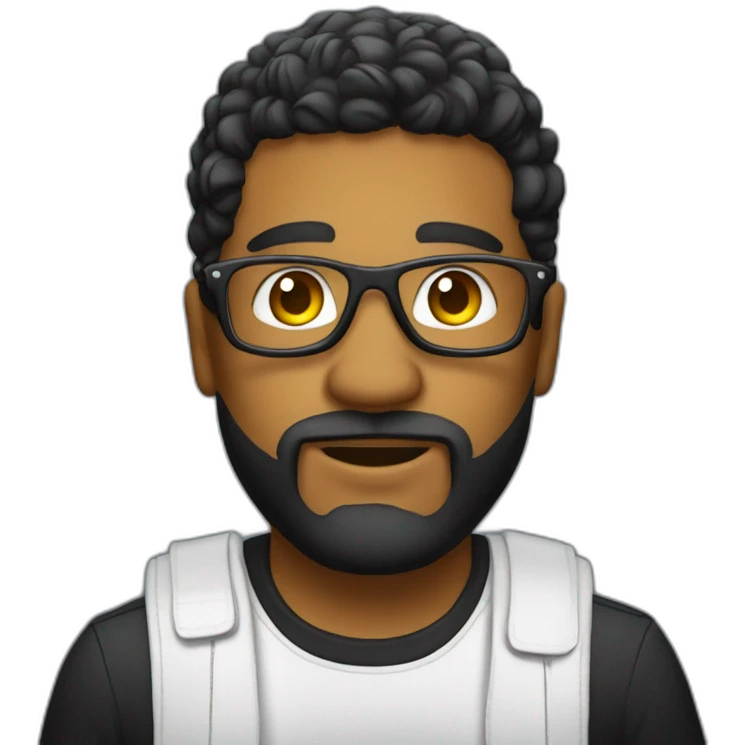 musical producer with pc emoji