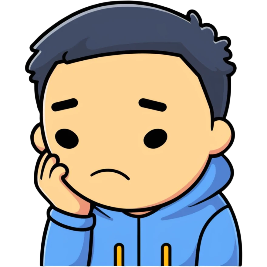 tired man after sport emoji