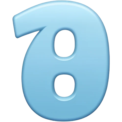 light blue number ten emoji