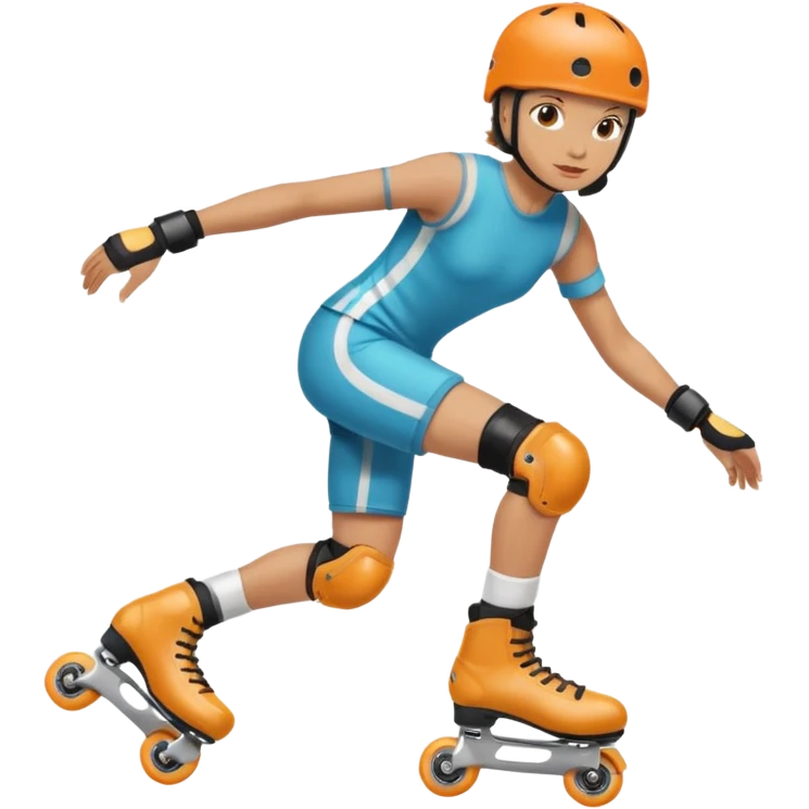 human on roller skates emoji