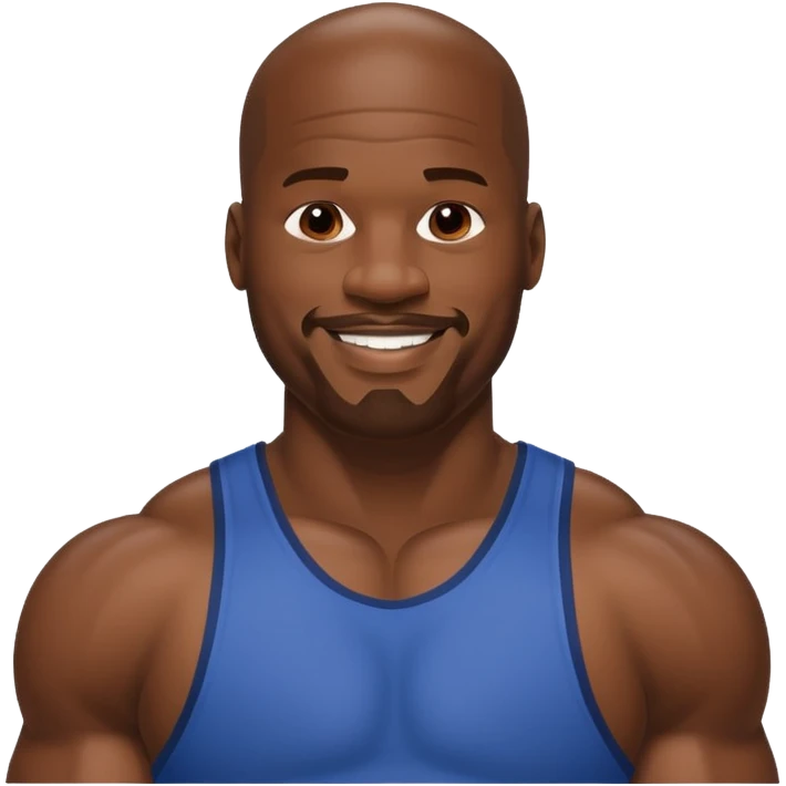 Hyper-realistic Shaqueille O'Neill emoji