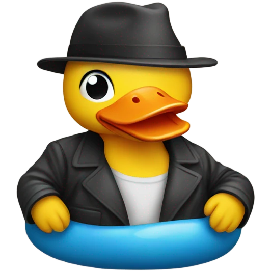 Rubber duck emoji