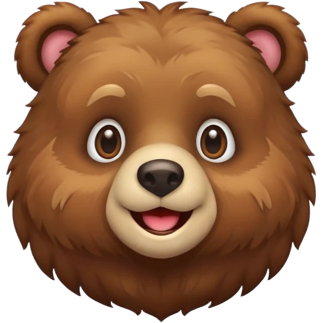 Cute bear  emoji