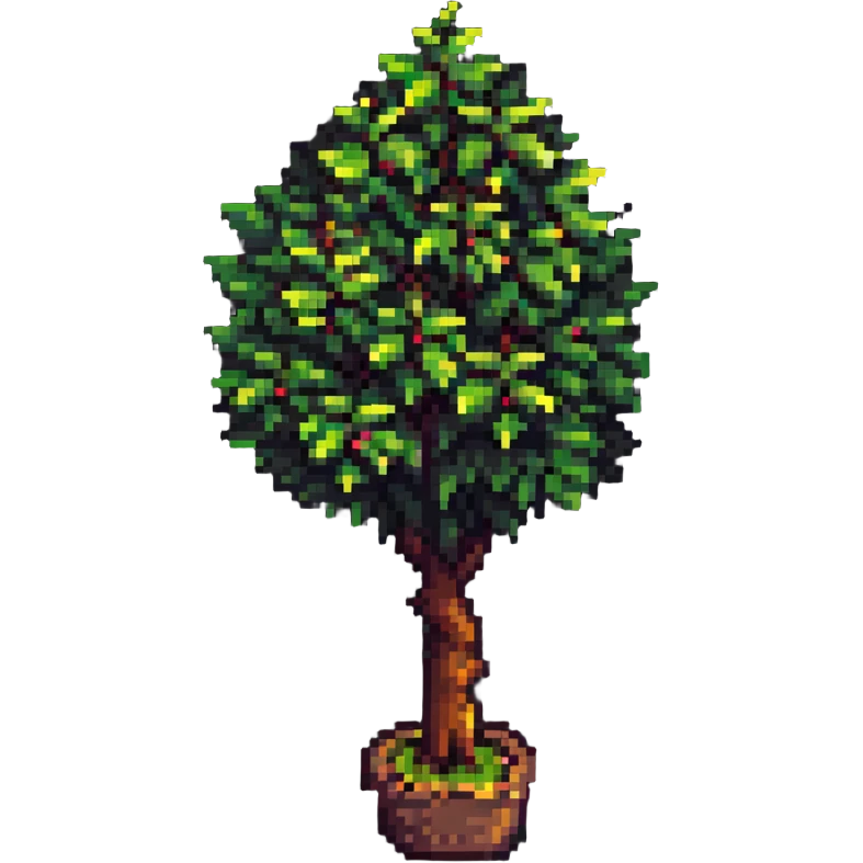 A small tree emoji