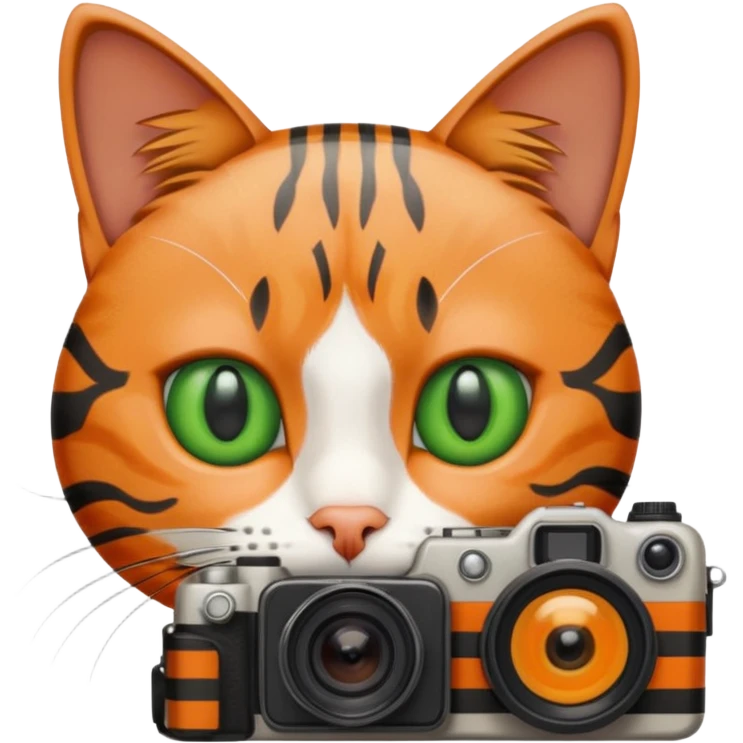 photographer cat emoji
