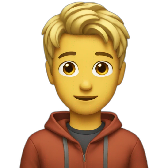 Cool boy emoji