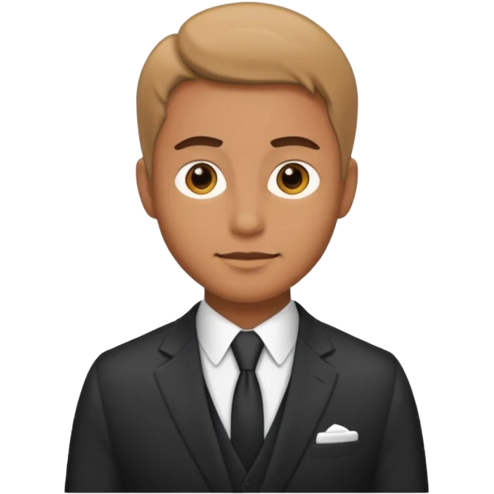 man in a suit emoji