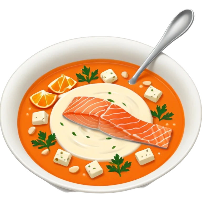 salmon soup emoji