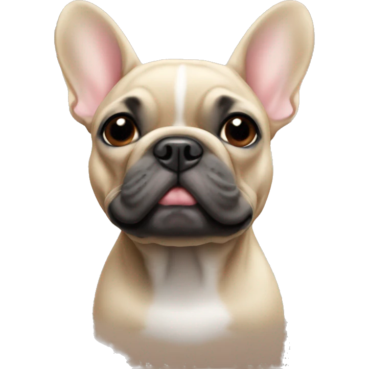 fawn french bulldog  emoji