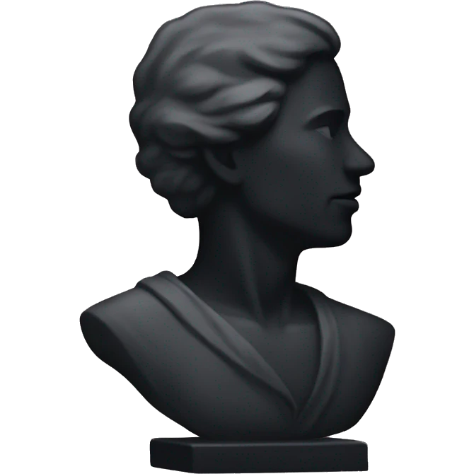 bust in silhoutte emoji emoji