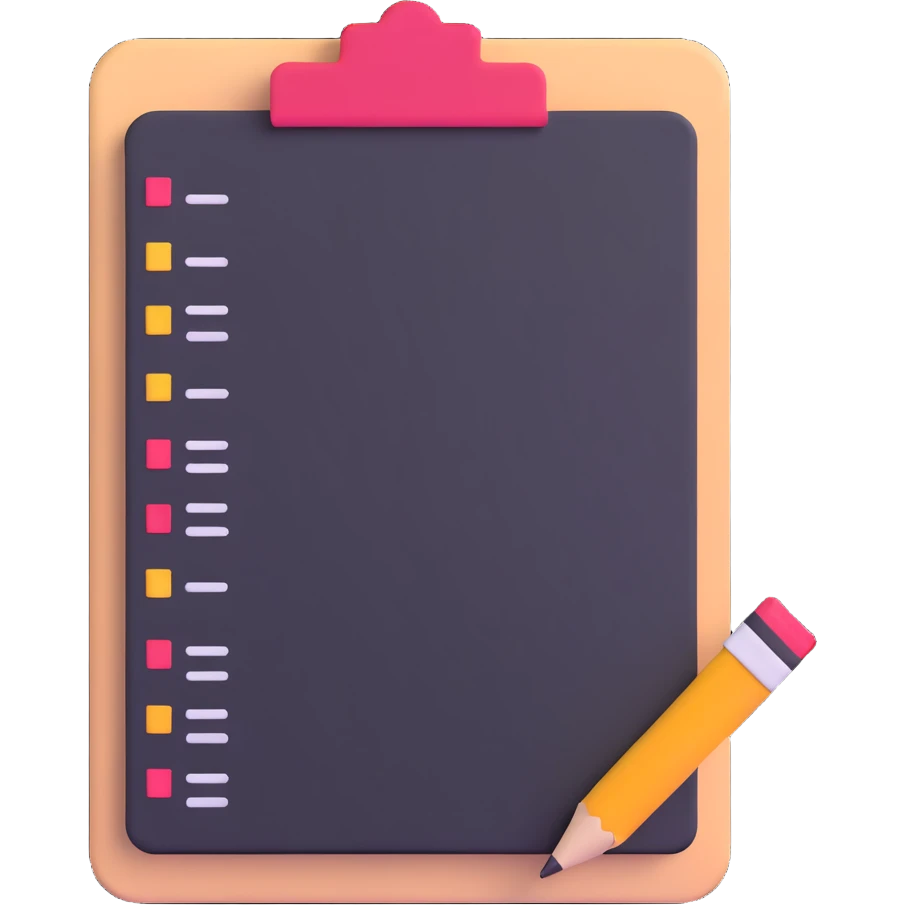 endless to-do list emoji